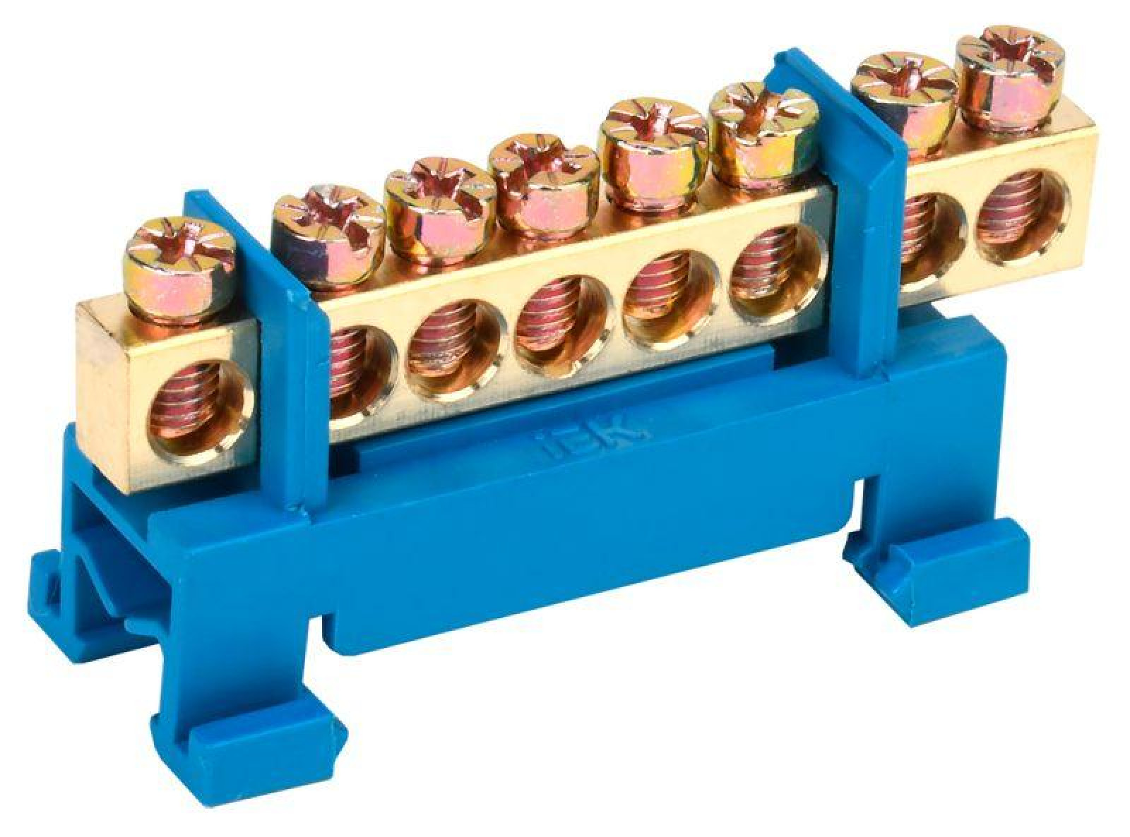 Изображение товара Шина нулевая IEK на DIN-изоляторе 6x9 мм 8-контактная