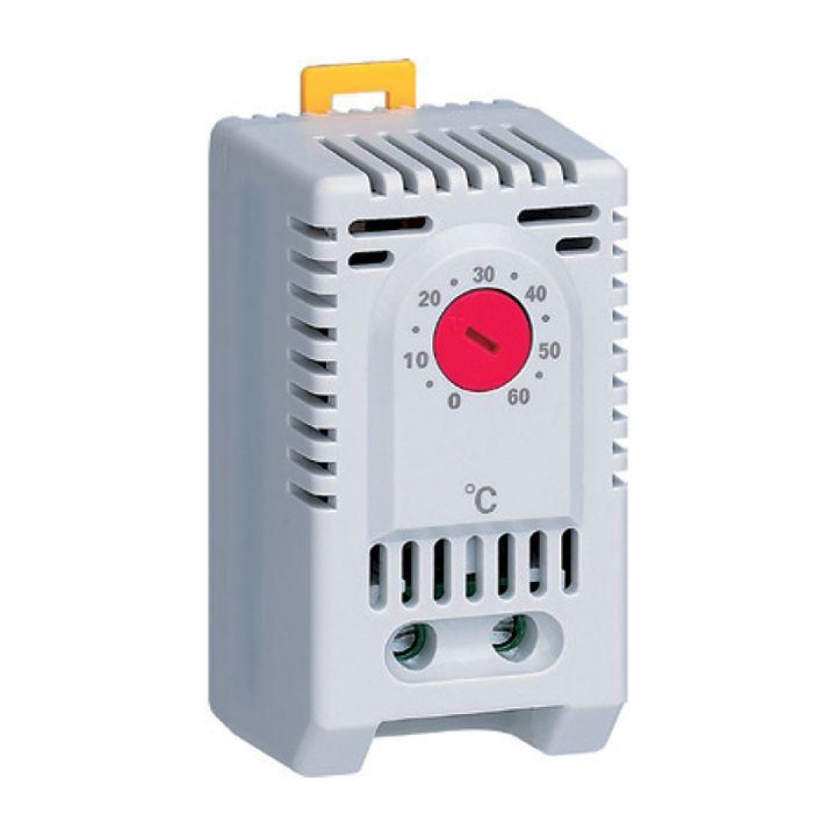 Изображение товара Высоковольтный термостат EKF NC для DIN-рейки 10А 230В IP20