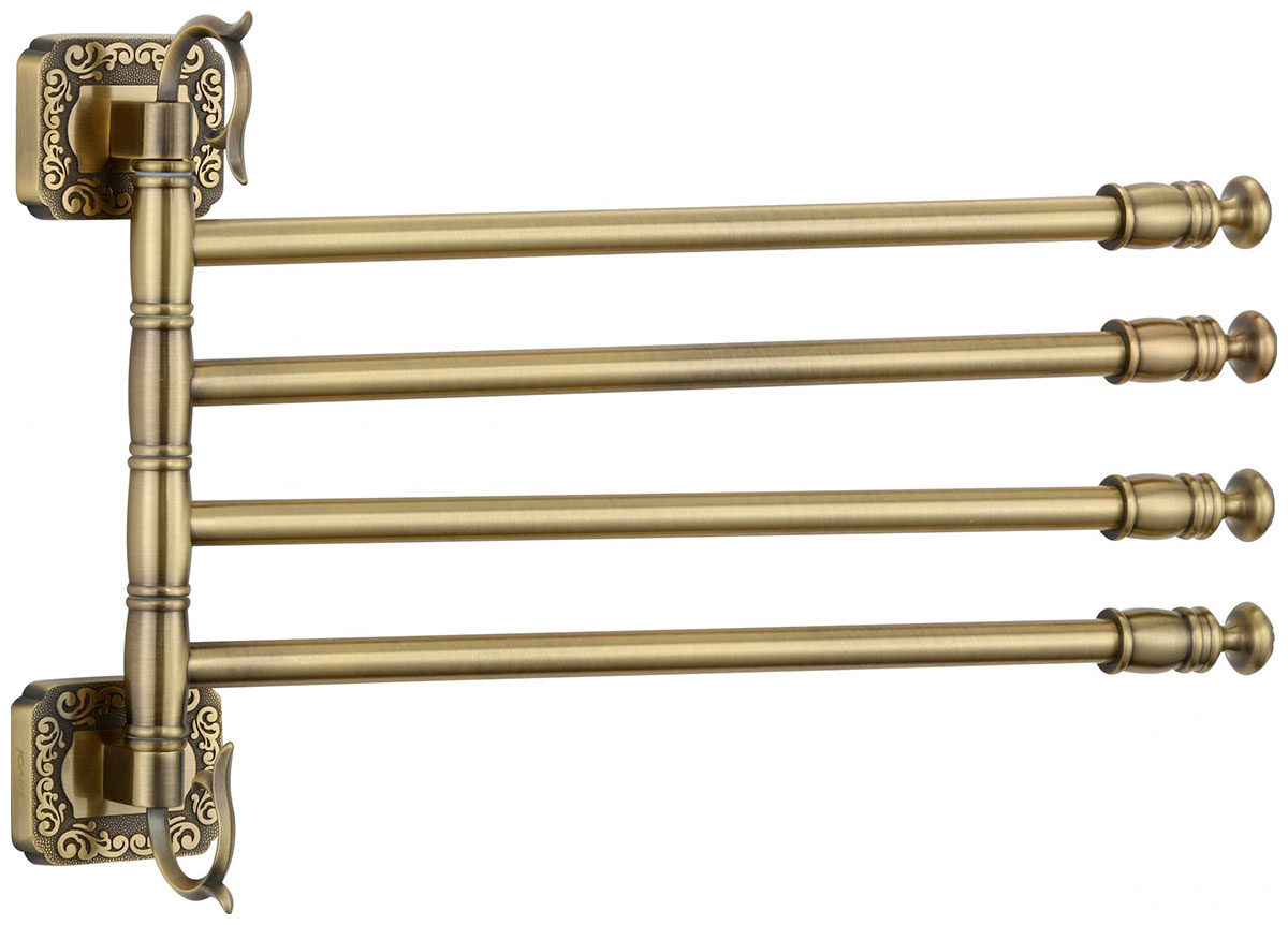 Изображение товара Держатель для полотенец Savol поворотный 4-ой 64 S-006404