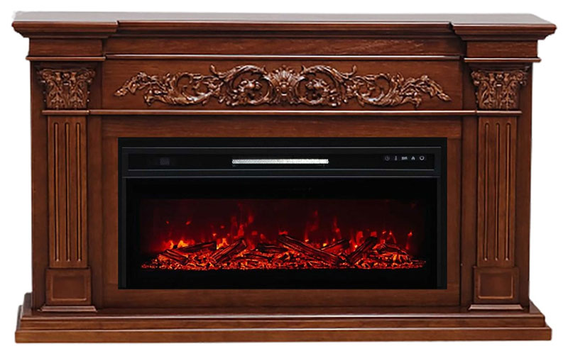 Изображение товара Каминокомплект Elekam Estet с очагом Pulsar 38 классический каштан