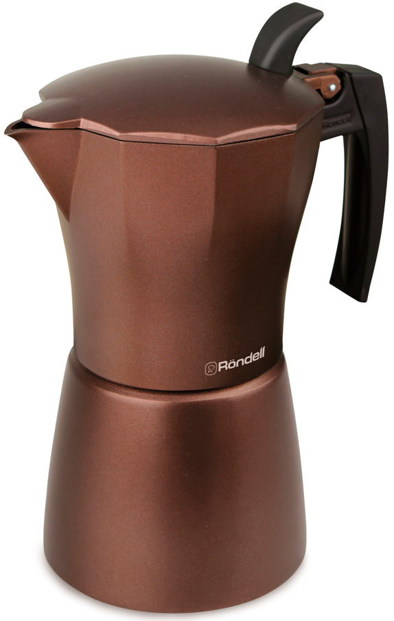 Гейзерная кофеварка Rondell Kortado RDA-399 кофеварка гейзерная итальяно на 9 чашек 450 мл цвет чёрный