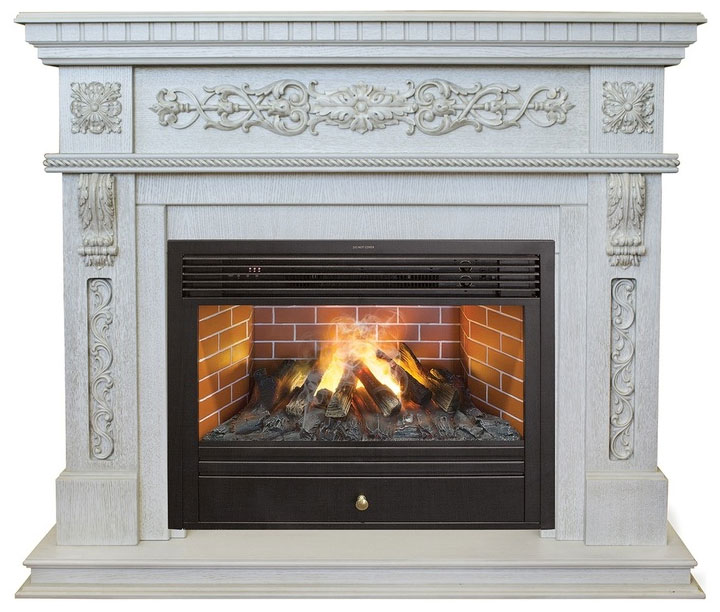Изображение товара Каминокомплект Realflame Estella 25,5/26 WT с эффектом 3D Novara