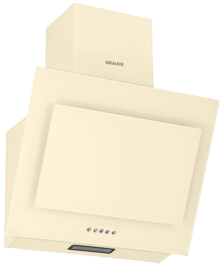 Изображение товара Вытяжка Graude DHE 50.1 C наклонная кремовая с управлением кнопками