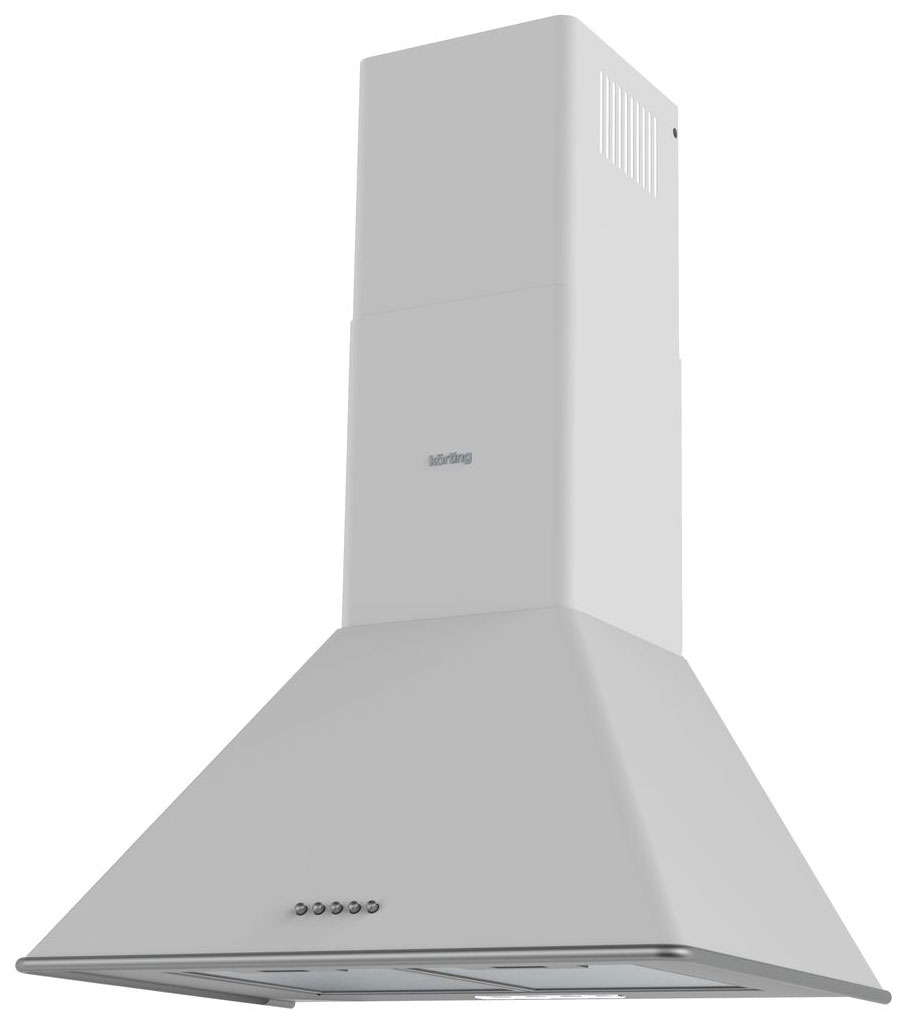 Изображение товара Купольная кухонная вытяжка Korting KHC 6648 RSI белая с серебром 650 м3/ч