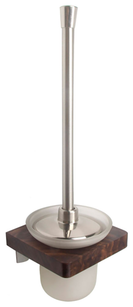 Изображение товара Ершик для унитаза Bronze de Luxe Forest настенный матовый хром