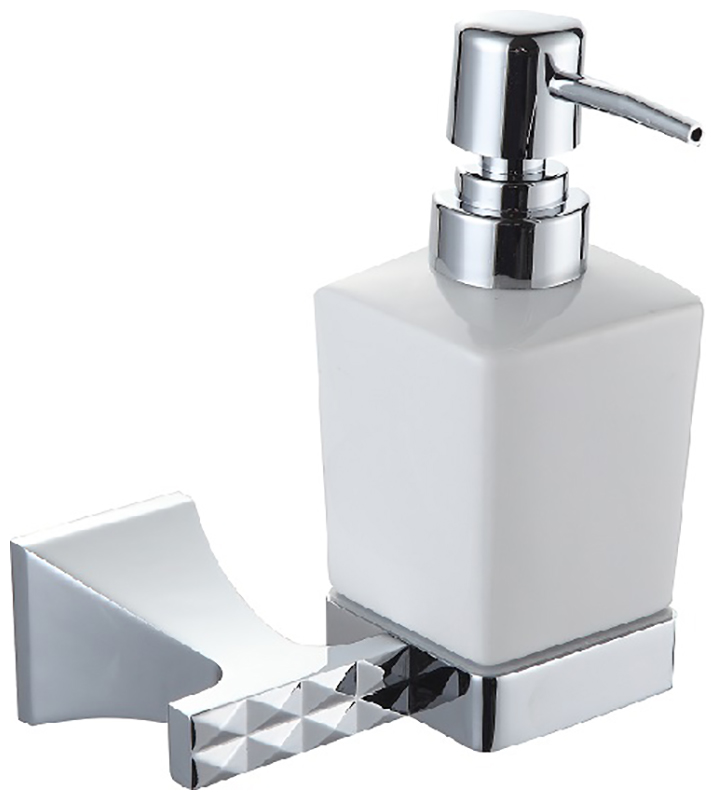 Изображение товара Дозатор жидкого мыла Bronze de Luxe GRANI, хром (4013)