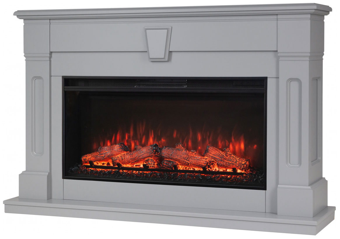 Изображение товара Каминокомплект электрокамин с имитацией пламени для дома и бизнеса 90x140 см