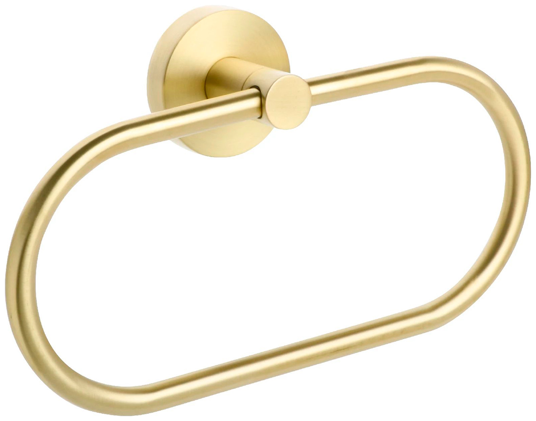 Изображение товара Полотенцедержатель кольцо Fixsen Comfort Gold, золото-сатин (FX-87011)
