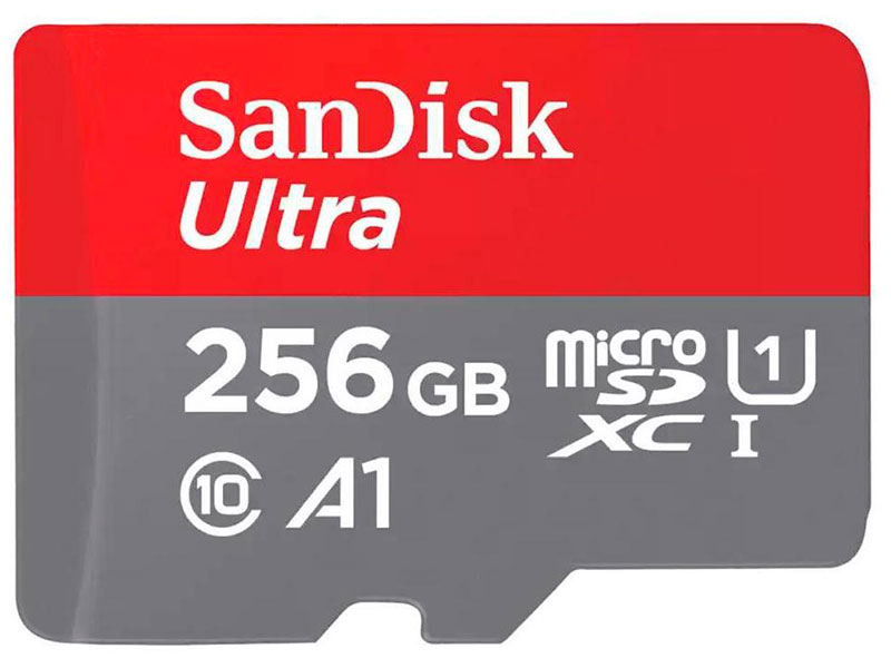 Изображение товара Карта памяти Sandisk microSD, Ultra, 256GB (SDSQUAC-256G-GN6MN)