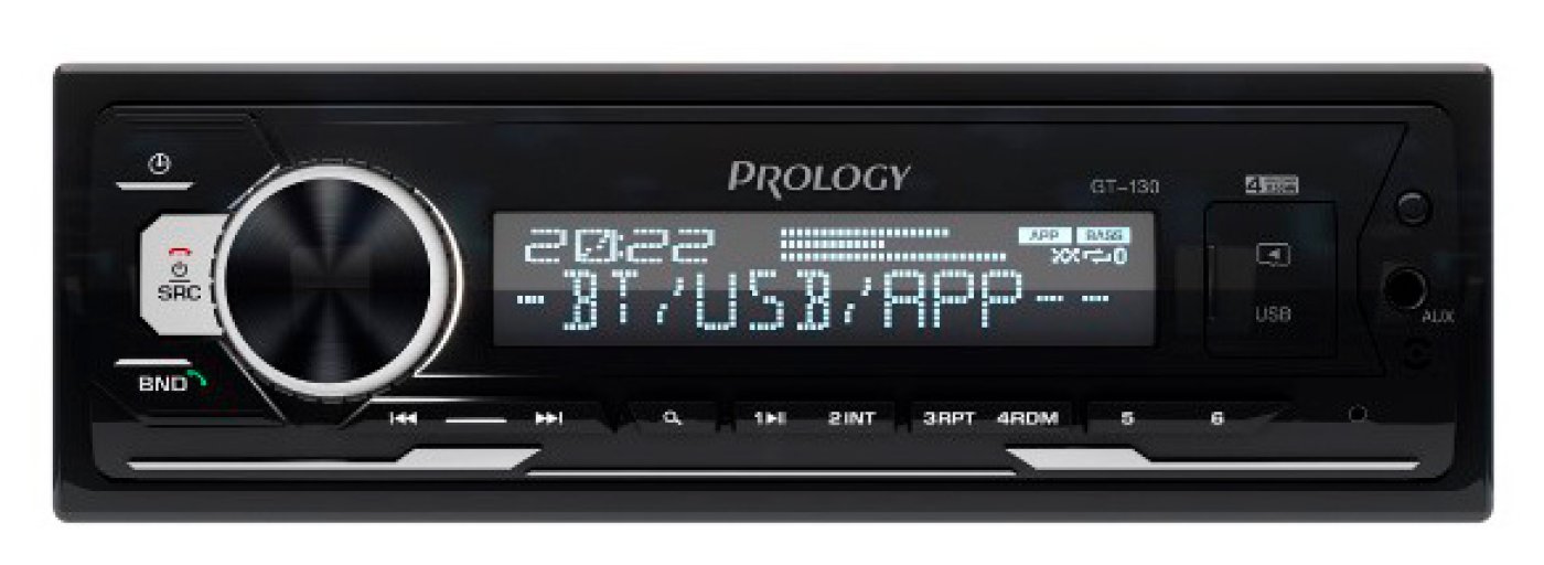 Изображение товара Автомагнитола Prology PRGT130 GT-130 1DIN 4x55Вт