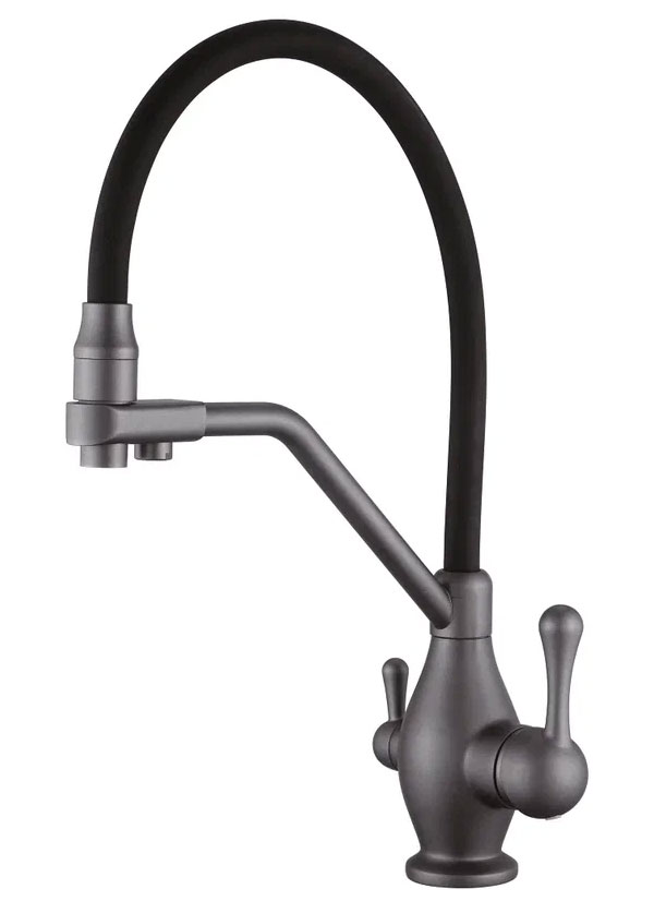 

Кухонный смеситель Rose R858/пепельный (R858Y), Серый