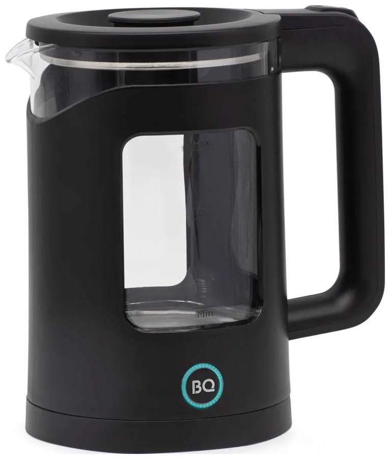Изображение товара Электрический чайник BQ KT2000G черный с подсветкой и автоотключением