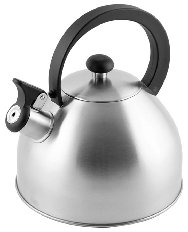 Изображение товара Чайник для плиты Mallony Opera, 2.5 л, из нержавеющей стали, матовый (005179)
