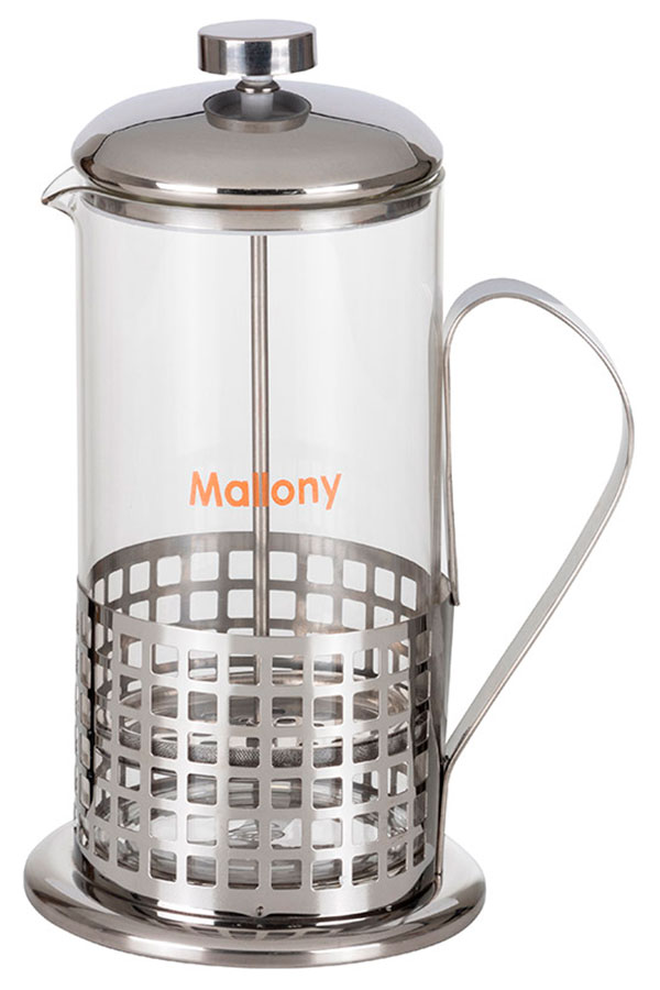 

Френч-пресс Mallony CELLULA B511-1000ML, 1000 мл (950064), Серебристый