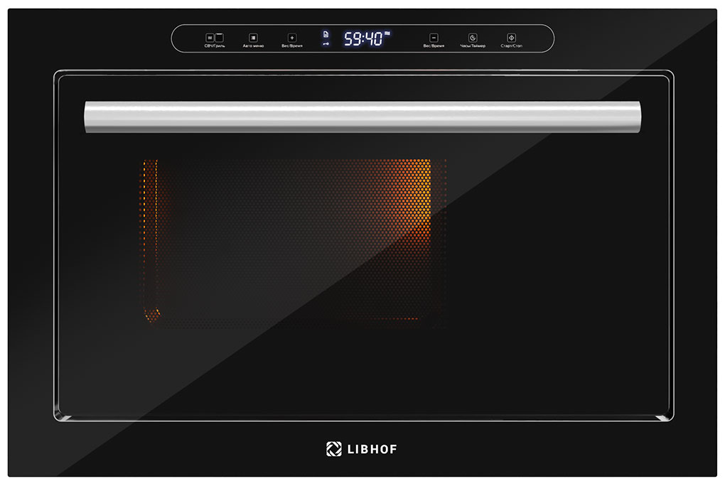 

Встраиваемая микроволновая печь СВЧ Libhof MWB-5725B, Черный