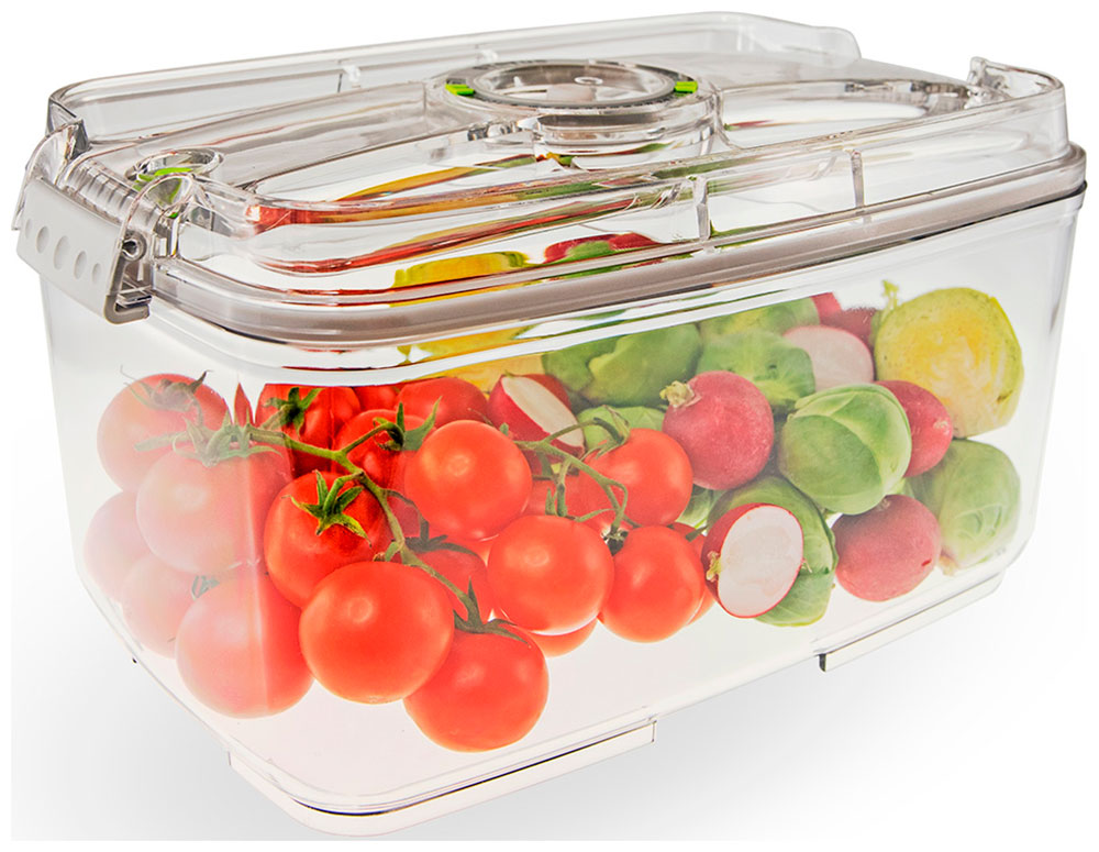 Изображение товара Контейнер для вакуумного упаковщика Status VAC-REC-45 4,5 л тритан прямоугольный