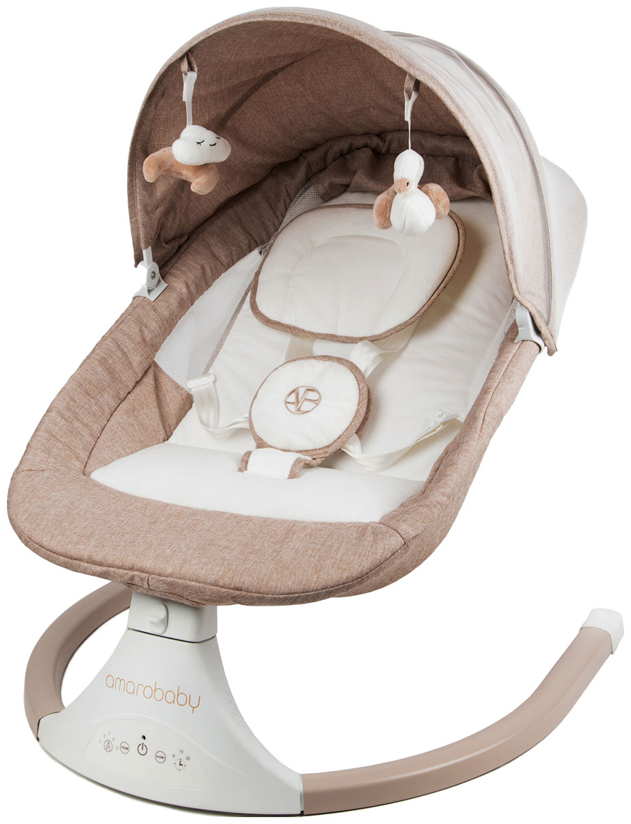 Электрокачели Amarobaby LUCKY SWING (AB23-22LUCKY/03) бежевый Электрокачели Amarobaby LUCKY SWING (AB23-22LUCKY/03) бежевый