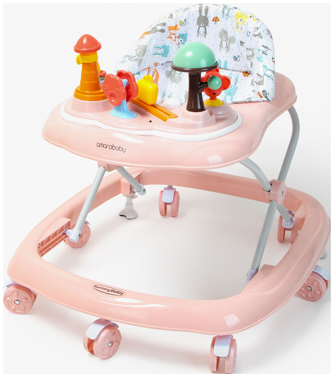 Изображение товара Xодунки Amarobaby Running Baby, с электронной игровой панелью (AB23-21RB-06) розовый