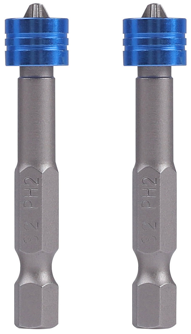 Изображение товара Биты с магнитным держателем Patriot PH2 из стали S2, длина 50 мм (2 шт.)