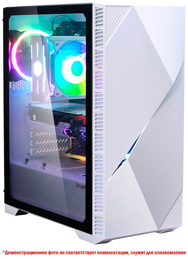 Изображение товара Компьютерный корпус Zalman Z3 ICEBERG White
