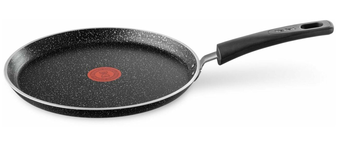 Изображение товара Блинная сковорода Tefal Rock 25 см с антипригарным покрытием и индикатором