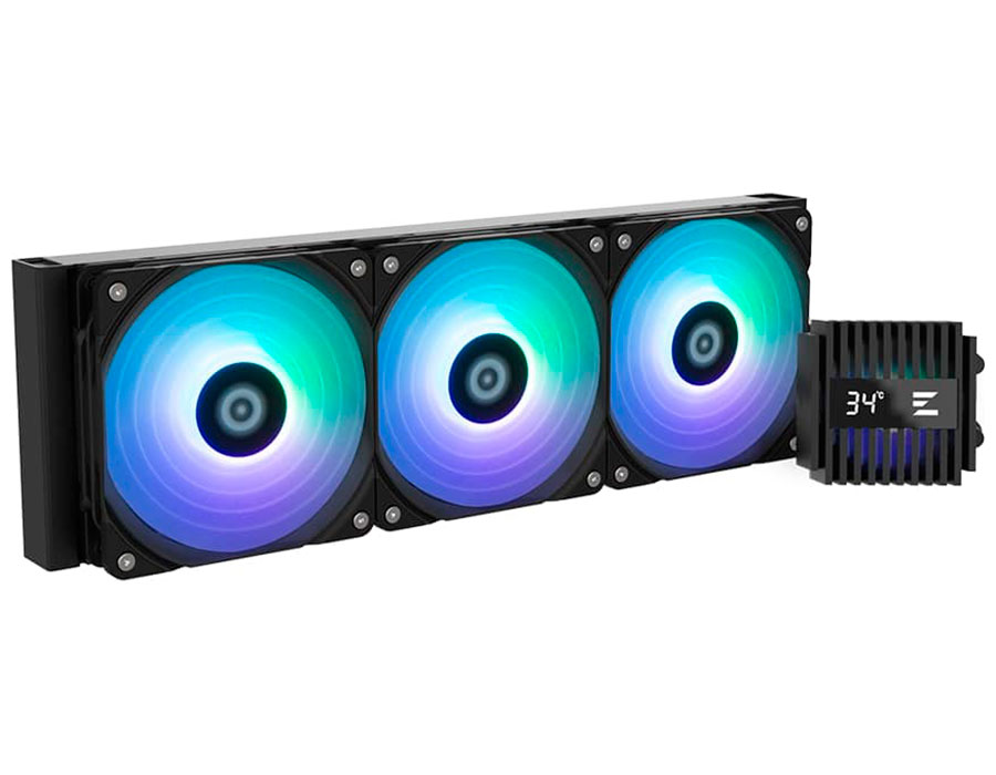 Изображение товара Жидкостная система охлаждения Zalman 360mm ALPHA2 A36 BLACK ARGB для процессоров
