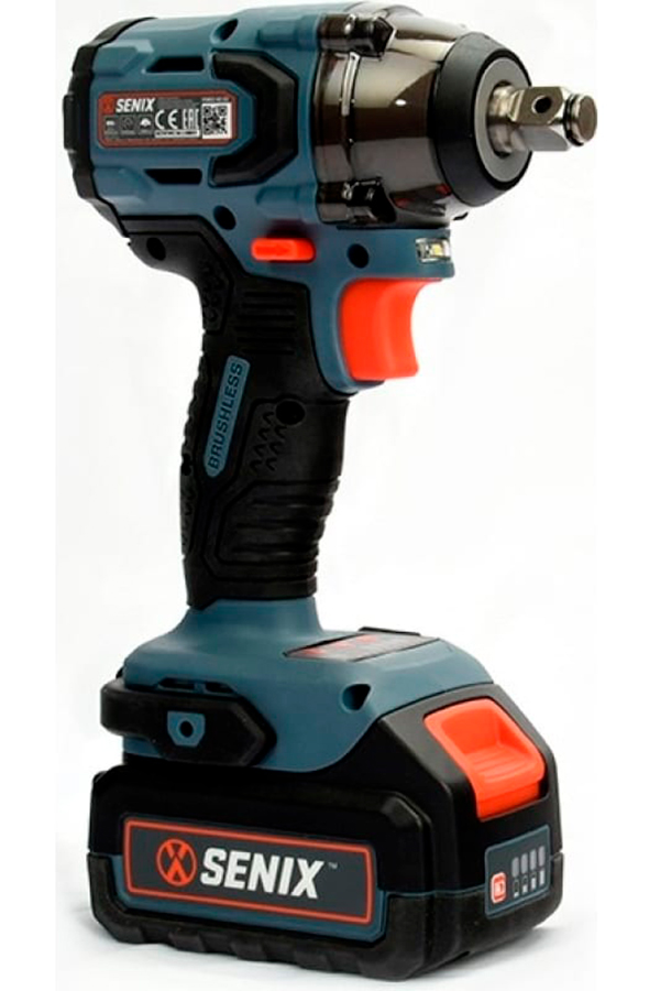 Изображение товара Гайковерт Senix 20 В 1/2 с бесщеточным двигателем 330 Нм кейс