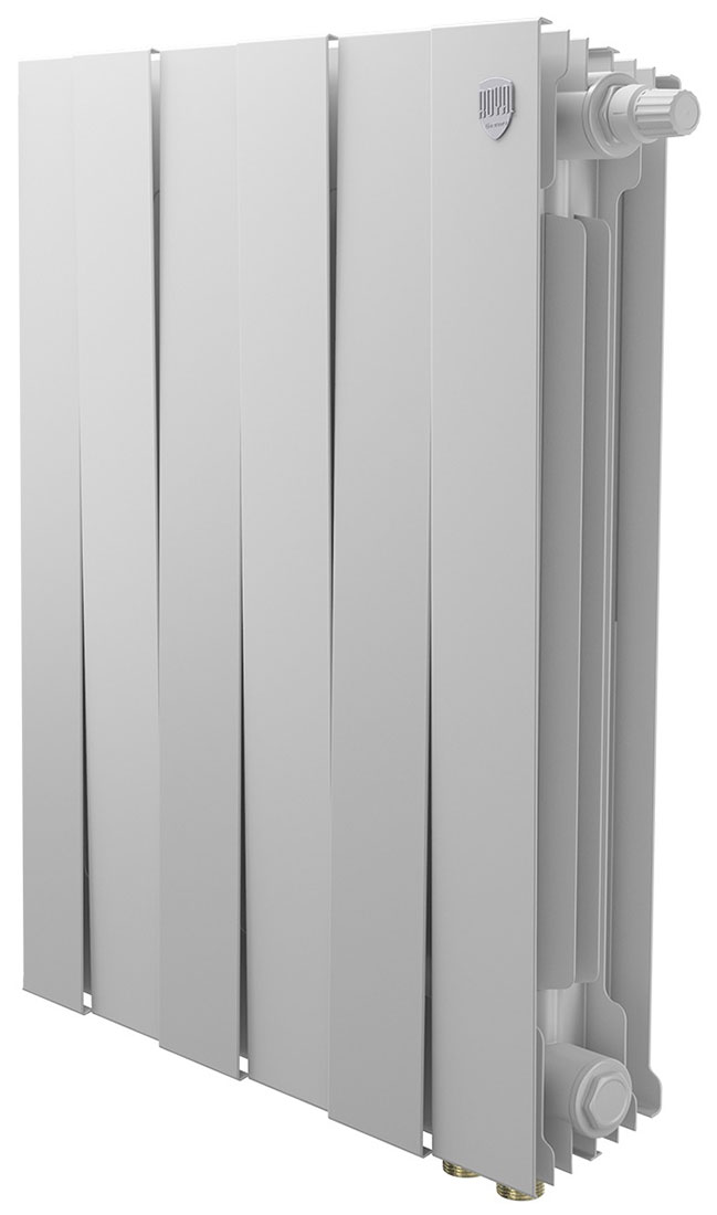 

Радиатор Royal Thermo PianoForte 500 Bianco Traffico VDR80 - 6 секций, Белый