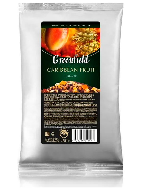 Изображение товара Чайный напиток Greenfield Карибиан Фрут (250 г, м/у ХРК)