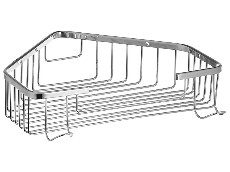 Изображение товара Полка металлическая угловая D-Lin хром (D201304)