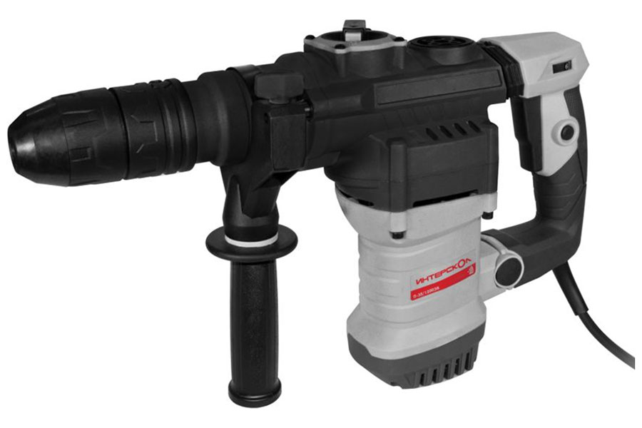 Изображение товара Отбойный молоток Интерскол М-12/1250ЭВ мощный SDS MAX с регулируемой силой ударов