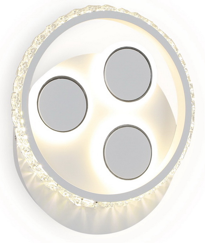 Изображение товара Бра Ambrella Light Ice FA268 для гостиной стиль неоклассика белый