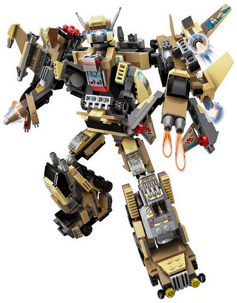Изображение товара Конструктор Toy Blockformers Transconnector Терра-транскоммандер 6 моделей Изображение товара Конструктор Toy Blockformers Transconnector Терра-транскоммандер 6 моделей