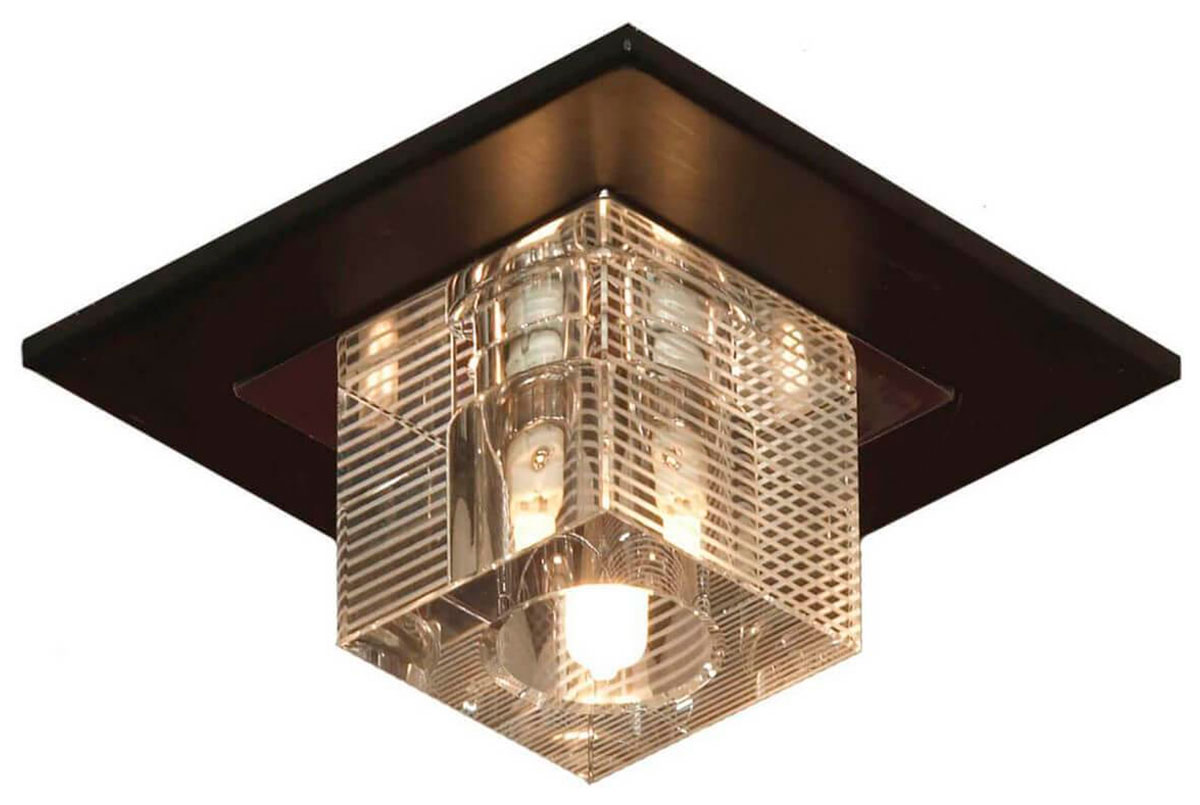 Изображение товара Встраиваемый светильник Lussole Notte di Luna G9 хром стекло modern