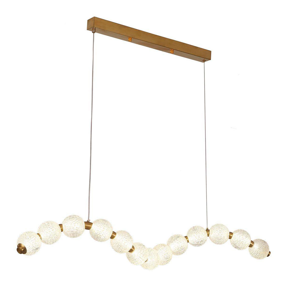 Изображение товара Подвесной светодиодный светильник Lussole Cayuga LSP-7184 стиль модерн 39 Вт бронза