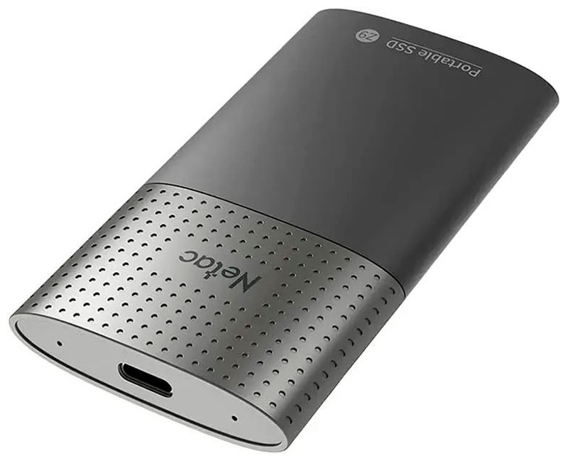 Изображение товара Внешний накопитель SSD Netac Z9, USB 3.2 Gen 2 Type-C, 1TB (NT01Z9-001T-32BK)