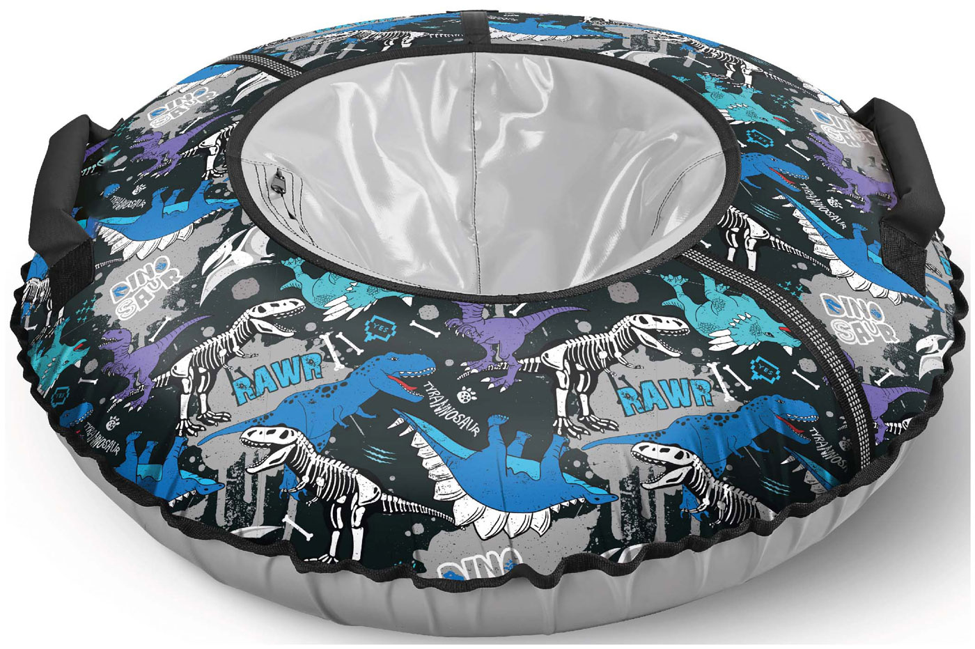 Изображение товара Тюбинг Ника принтованный 85 см для зимних игр детей от 5 лет Россия