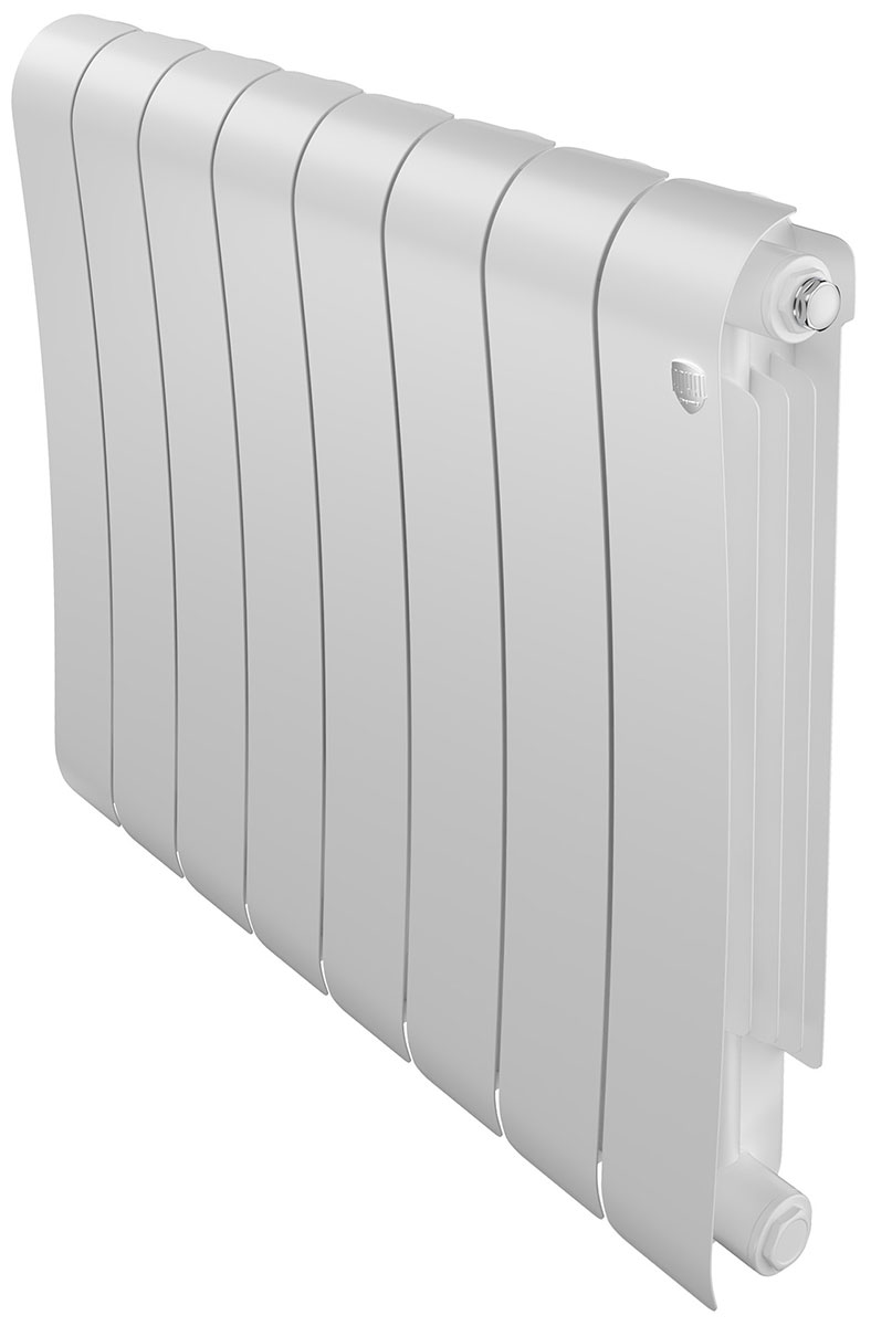 Изображение товара Радиатор биметаллический Royal Thermo Infinity 500 Bianco Traffico VR80 8 секций