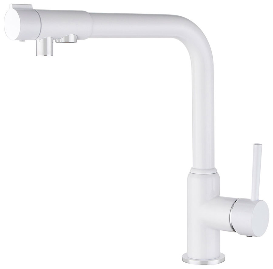 Изображение товара Смеситель для кухонной мойки Kaiser Teka 13044-10 белый