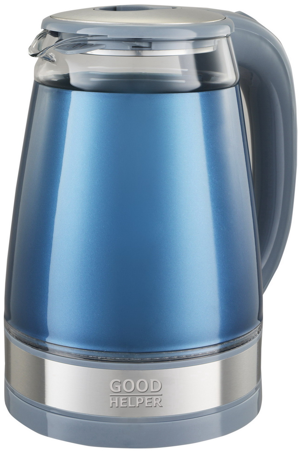 Изображение товара Электрический чайник GoodHelper KPG-1811 Blue с подсветкой и объемом 1.8 л