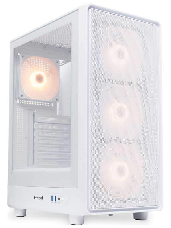 Изображение товара Компьютерный корпус HSPD M510 (M510-TGWH-ARGB)