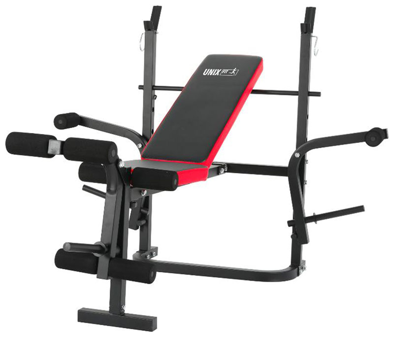 Изображение товара Скамья силовая со стойками Unix Fit BENCH 120M (BSBN120M)