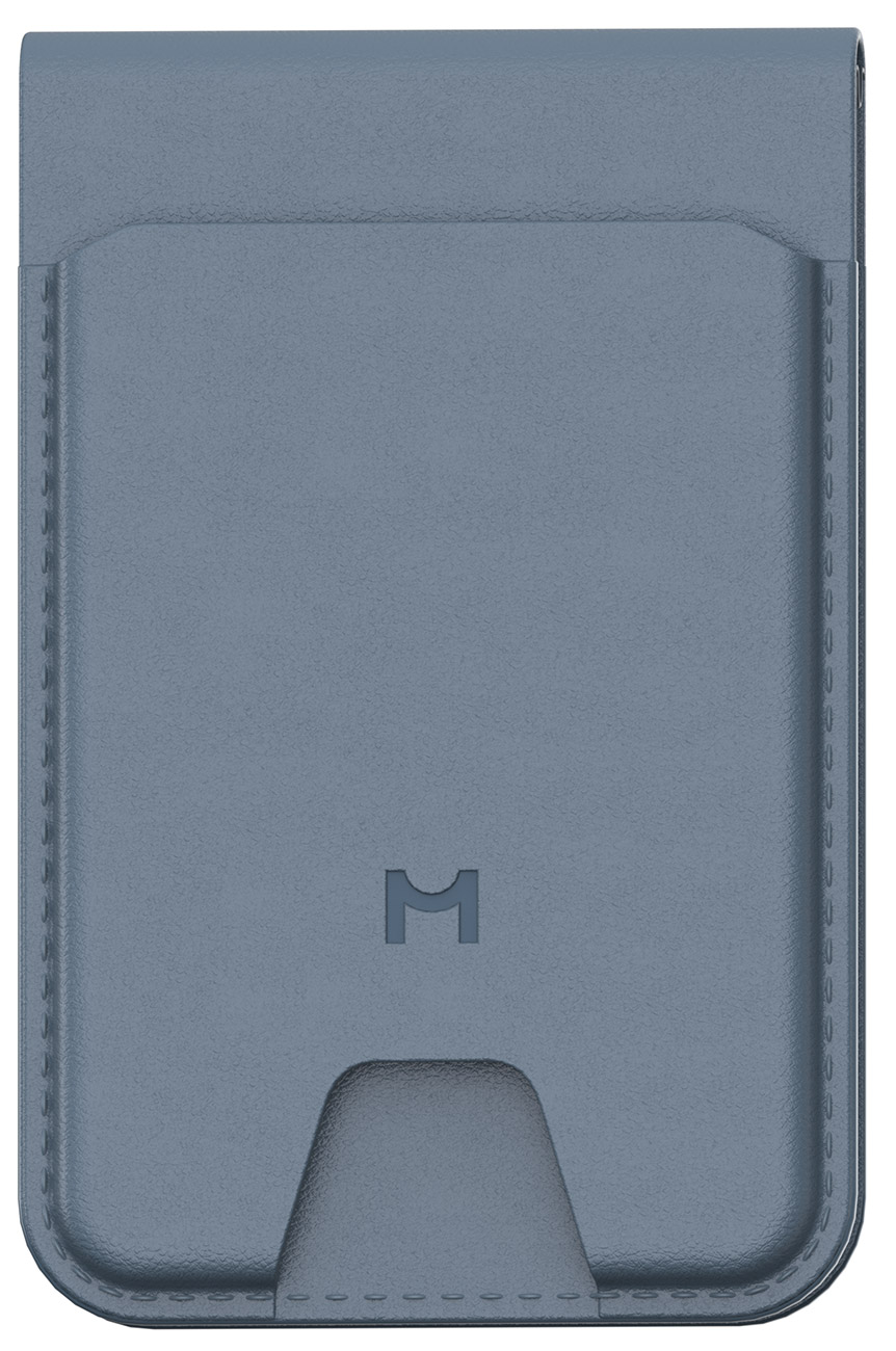 Изображение товара Кошелек-кардхолдер Magssory Geotag Magnetic Flip Wallet, совместимый с MagSafe и Find My, cobalt (ACL003)