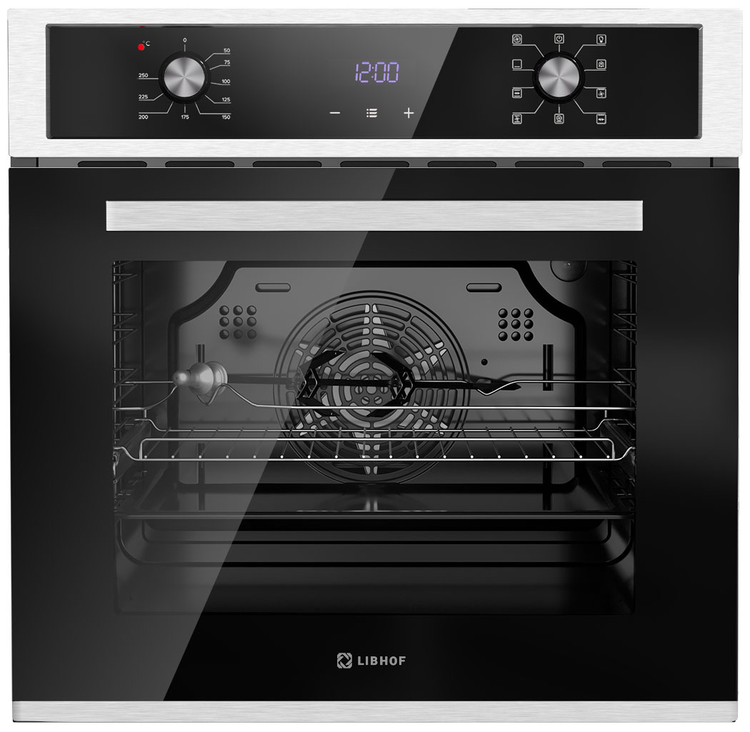 

Электрический духовой шкаф Libhof DSN-7091BS, Нержавеющая сталь/черный
