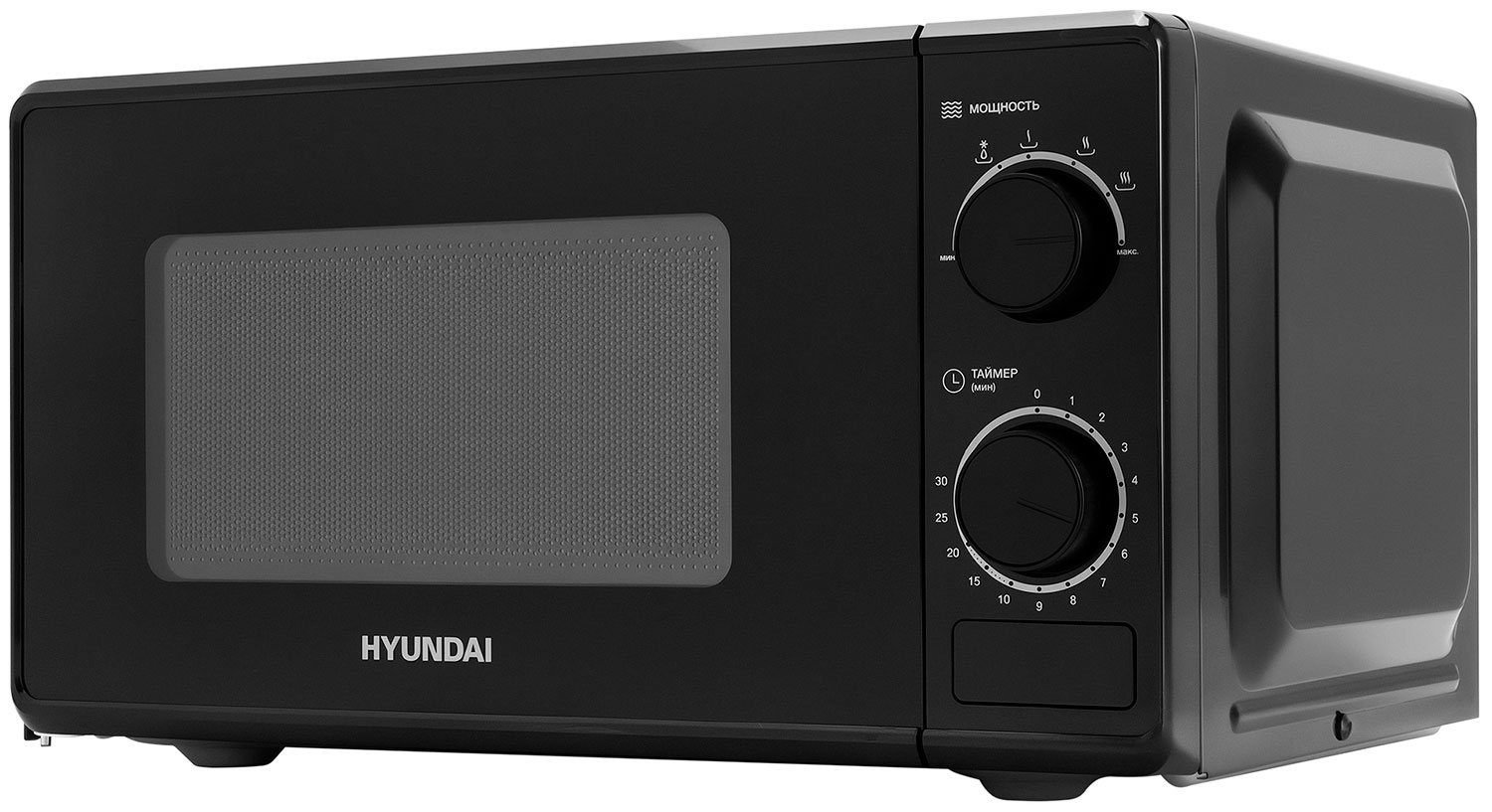Изображение товара Микроволновая печь - СВЧ Hyundai HYM-M2096 (20л., 700Вт, черный)