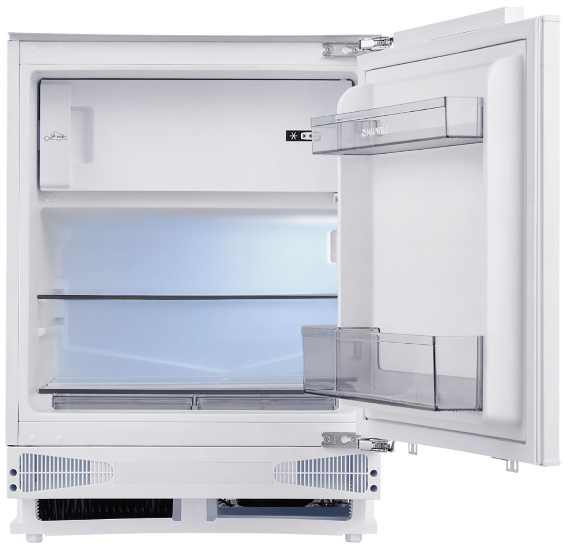 Изображение товара Встраиваемый однокамерный холодильник Maunfeld MBF88SWGR Inverter 115л белый