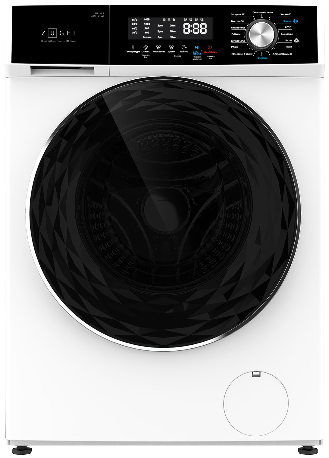Стиральная машина Zugel ZWF10140I Стиральная машина Zugel ZWF10140I