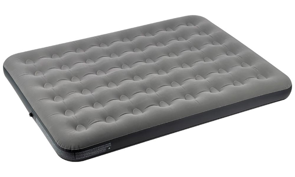 Изображение товара Надувной двухместный матрас Ecos Queen-size 203x152x22 см серый для дома и путешествий