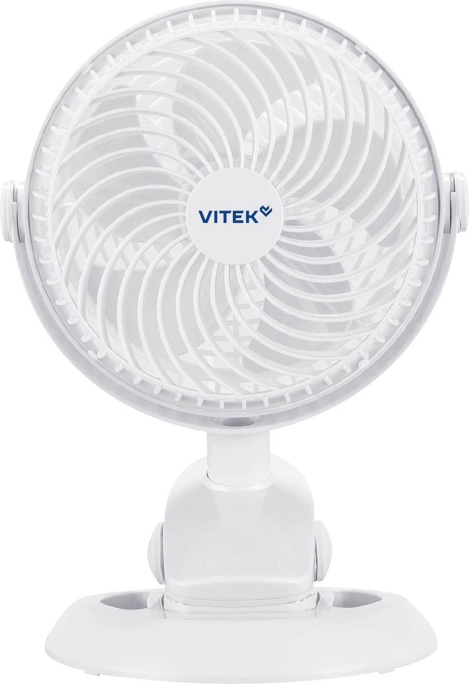 

Вентилятор настольный Vitek VTF-06U, 3Вт, 2 скорости, белый