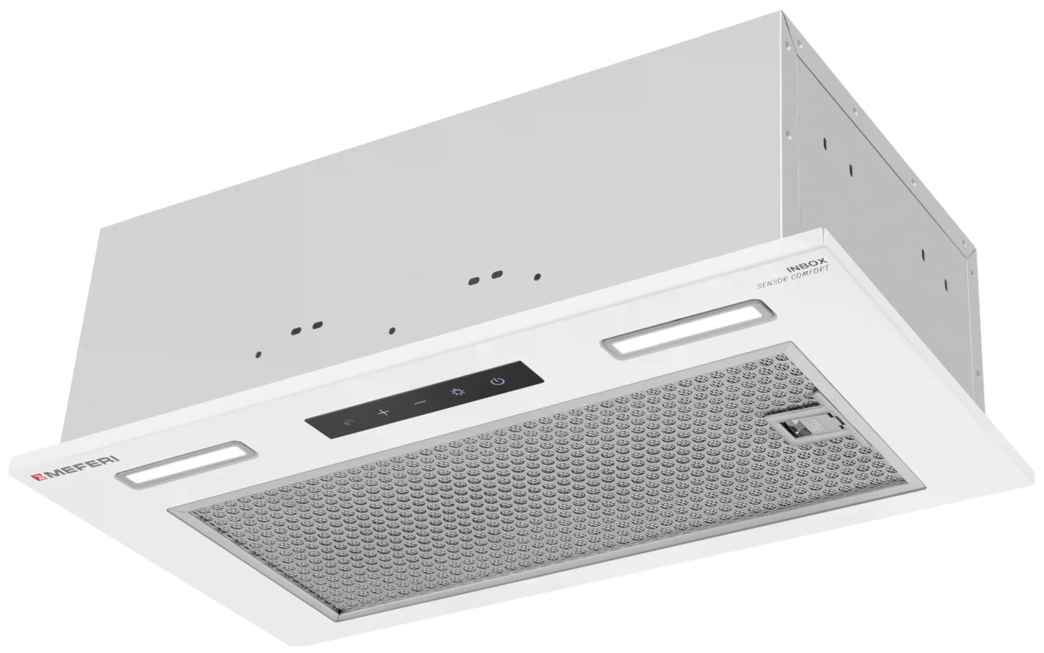 Изображение товара Вытяжка Meferi INBOX52WH SENSOR COMFORT 950 м3/ч сенсорное управление белая